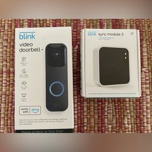 Blink video doorbell and Sync module 2